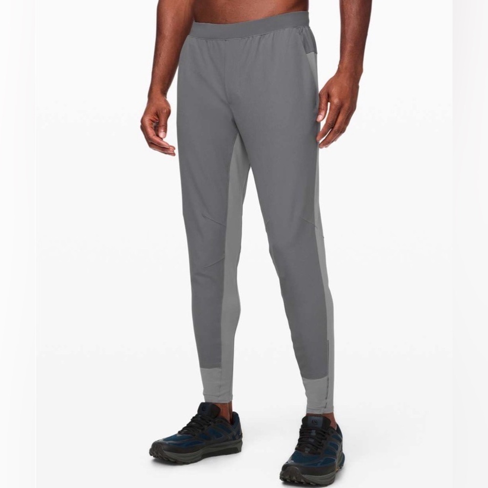 Lululemon Switch Up Pant 29" Asphalt Grey Light Cast XL